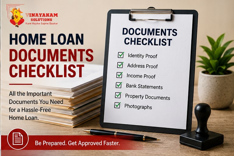 Home loan documents checklist for applicants