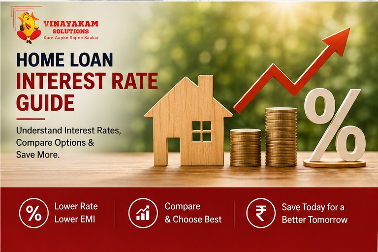 Home loan interest rate guide covering EMI, tenure and borrowing costs
